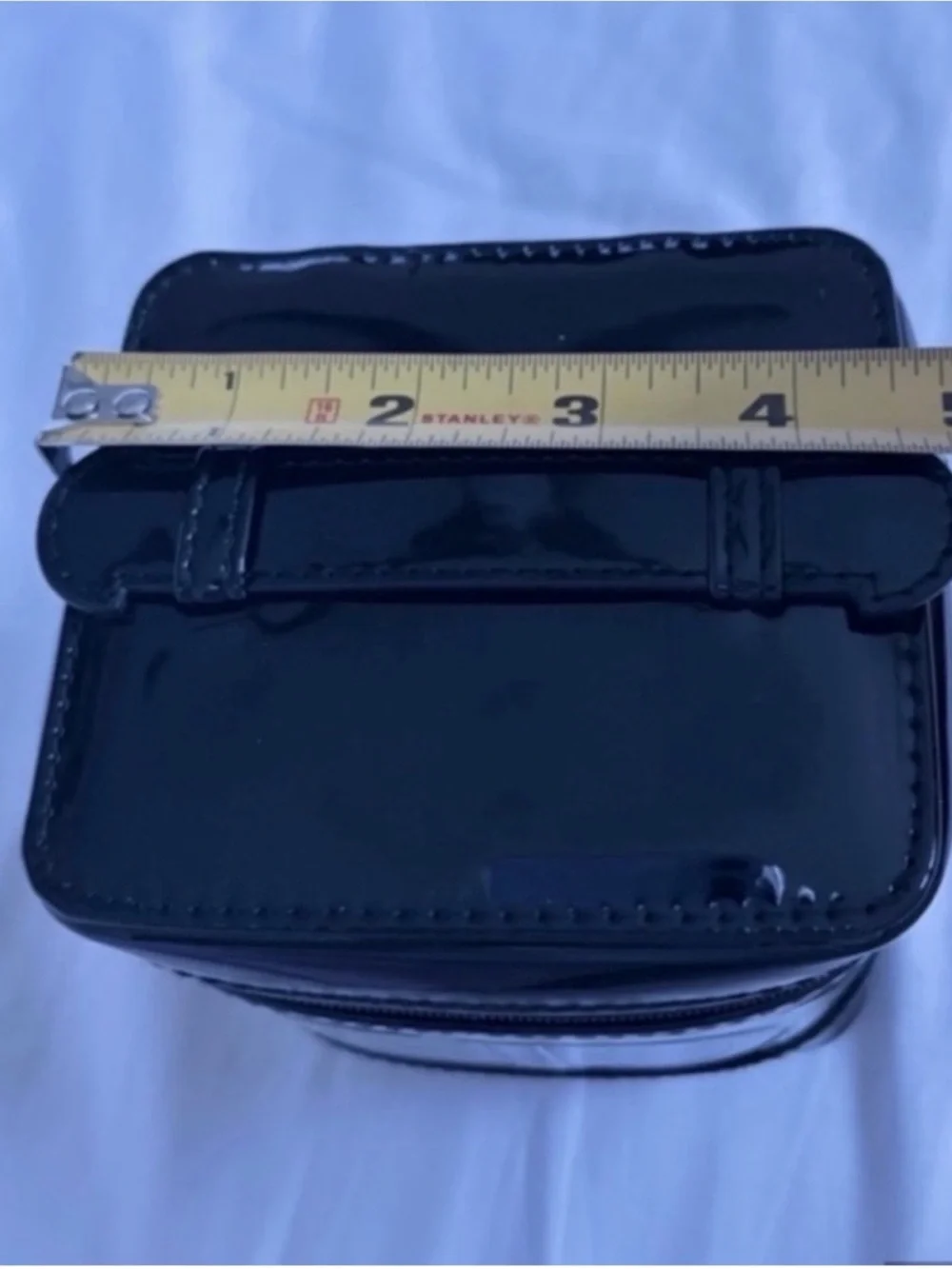 Dior Men’s Black Patent Leather CD Vanity Case